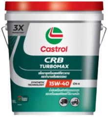Castrol CRB TURBOMAX 15W-40 ถัง 18 ลิตร